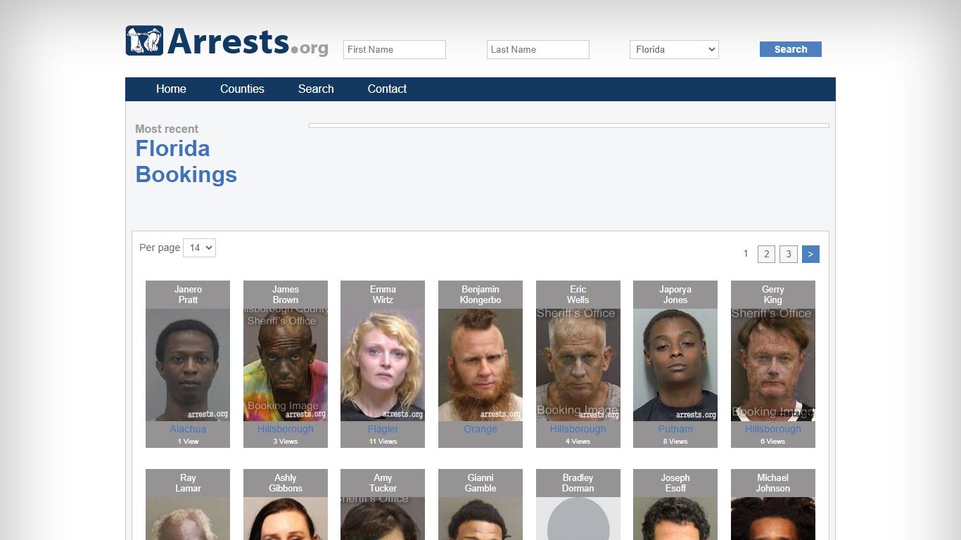 Hillsborough County Arrests and Inmate Search