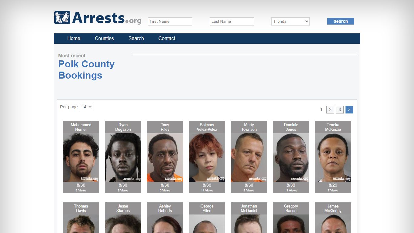 Polk County Arrests and Inmate Search